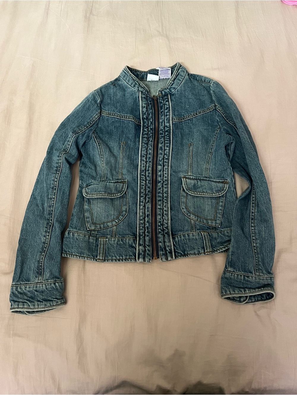 Disney The Cheetah Girls Y2K Denim Jacket in Faded Blue